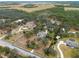 Aerial view of property, showing home and land at 8107 High Oaks Trl, Myakka City, FL 34251