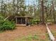 Outdoor animal pen in wooded area at 8107 High Oaks Trl, Myakka City, FL 34251