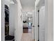 Hallway with access to bedrooms and additional rooms at 8107 High Oaks Trl, Myakka City, FL 34251