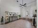 Relaxing sitting area with built-in cabinetry and window seating at 8107 High Oaks Trl, Myakka City, FL 34251