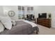 Bright bedroom with a comfy bed, workspace, and ample natural light at 9020 Artisan Way, Sarasota, FL 34240
