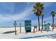 Beach access with parking and information kiosk at 919 Waterside Ln, Bradenton, FL 34209