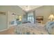 Bedroom with a view and access to the balcony at 919 Waterside Ln, Bradenton, FL 34209