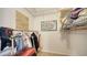 Spacious closet with shelving and hanging rods at 919 Waterside Ln, Bradenton, FL 34209
