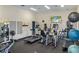 Community fitness center featuring various cardio and strength training equipment at 919 Waterside Ln, Bradenton, FL 34209