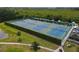 Well-maintained tennis courts provide recreational opportunities at 919 Waterside Ln, Bradenton, FL 34209