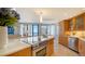 Modern kitchen with ocean views and a spacious island at 1211 Gulf Of Mexico Dr # 603, Longboat Key, FL 34228
