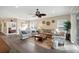 Open living space with a view into the kitchen and dining area at 12810 Seasong Ter, Bradenton, FL 34211