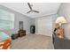 Well-appointed wine room featuring built-in wine cooler and cabinets at 16806 5Th Ne Ter, Bradenton, FL 34212