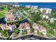 Aerial view of property and surrounding neighborhood at 1906 Harbour Links Cir # 14, Longboat Key, FL 34228