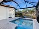 Relaxing screened-in pool with water views at 1906 Harbour Links Cir # 14, Longboat Key, FL 34228