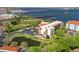 Aerial view of a condo building near the waterfront at 204 3Rd W St # 203, Bradenton, FL 34205