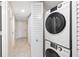 Convenient in-unit laundry with stacked washer and dryer at 204 3Rd W St # 203, Bradenton, FL 34205