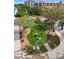 Aerial view of a playground with various play structures for children of all ages at 204 3Rd W St # 203, Bradenton, FL 34205
