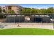 Modern public restrooms with a metal roof structure at 204 3Rd W St # 203, Bradenton, FL 34205