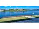 Serene lake view with private dock at 204 Villoresi Blvd, Nokomis, FL 34275