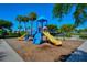 Colorful playground equipment in a park-like setting at 204 Villoresi Blvd, Nokomis, FL 34275