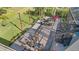 Backyard oasis with covered patio and pool at 2305 Little Country Rd, Parrish, FL 34219