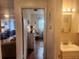 Clean bathroom with a shower/tub combo and updated vanity at 2905 51St W Ave, Bradenton, FL 34205