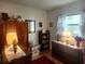Cozy bedroom with wood furniture and ample closet space at 2905 51St W Ave, Bradenton, FL 34205