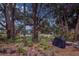 Relaxing lakefront patio with grill, seating, and lush landscaping at 425 30Th W Ave # C206, Bradenton, FL 34205