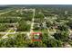 Aerial view showing home's location in a residential neighborhood at 4497 N Salford Blvd, North Port, FL 34286