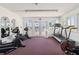 Community gym featuring cardio and strength equipment at 4534 Fern Dr, Bradenton, FL 34208