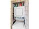 Stackable washer and dryer in a closet at 6238 7Th W Ave # 6238, Bradenton, FL 34209