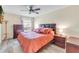 Main bedroom with king-size bed and ample storage at 6238 7Th W Ave # 6238, Bradenton, FL 34209