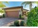 Single-story home with attached garage and well-manicured landscaping at 6739 Haverhill Ct, Lakewood Ranch, FL 34202