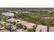 Bird's eye view of home and surrounding area at 7561 Pesaro Dr, Sarasota, FL 34238