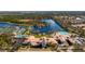 Resort-style pool, tennis courts, clubhouse at 7561 Pesaro Dr, Sarasota, FL 34238