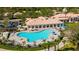 Enjoy the refreshing resort-style pool with ample lounge space at 7561 Pesaro Dr, Sarasota, FL 34238