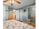 Bright bedroom with ensuite bathroom and large dresser at 808 53Rd E Ave # 226L, Bradenton, FL 34203