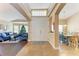 Bright entryway with double doors, tile flooring, and view to living areas at 12031 Longview Lake Cir, Bradenton, FL 34211