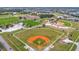 Aerial view of a sports complex with baseball and soccer fields at 1215 E Venice Ave, Venice, FL 34285