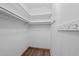 Large closet with shelving and hanging rods at 1215 E Venice Ave, Venice, FL 34285