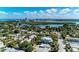 Aerial view of residential neighborhood near water at 129 Tyler Dr # 101, Sarasota, FL 34236