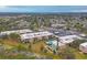Aerial view of condo building and community features at 1330 Glen Oaks E Dr # 268D, Sarasota, FL 34232