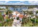 Luxury waterfront home with private dock and stunning sunset views at 1389 Tangier Way, Sarasota, FL 34239