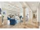 Bright living room with high ceilings and water views at 1389 Tangier Way, Sarasota, FL 34239