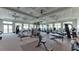 State-of-the-art fitness center with various equipment for a great workout at 15910 Clear Skies Pl, Bradenton, FL 34211