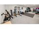 Finished basement with home gym and plenty of storage at 1707 Palma Sola Blvd, Bradenton, FL 34209