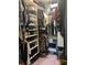 Large walk-in closet with ample shelving and hanging space at 2220 Stickney Point Rd # 537, Sarasota, FL 34231