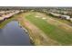 Aerial view of golf course and community at 288 Fairway Isles Ln, Bradenton, FL 34212