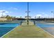 Well maintained tennis courts for community use at 288 Fairway Isles Ln, Bradenton, FL 34212