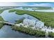 Waterfront property with three-story homes and boat dock at 3524 Walker Is, Bradenton, FL 34208