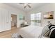 Main bedroom with water views and ensuite bathroom access at 3524 Walker Is, Bradenton, FL 34208