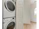 Stackable washer and dryer in a convenient laundry room at 3524 Walker Is, Bradenton, FL 34208