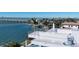 Elevated rooftop deck boasting breathtaking waterfront views at 3638 San Remo Ter, Sarasota, FL 34239